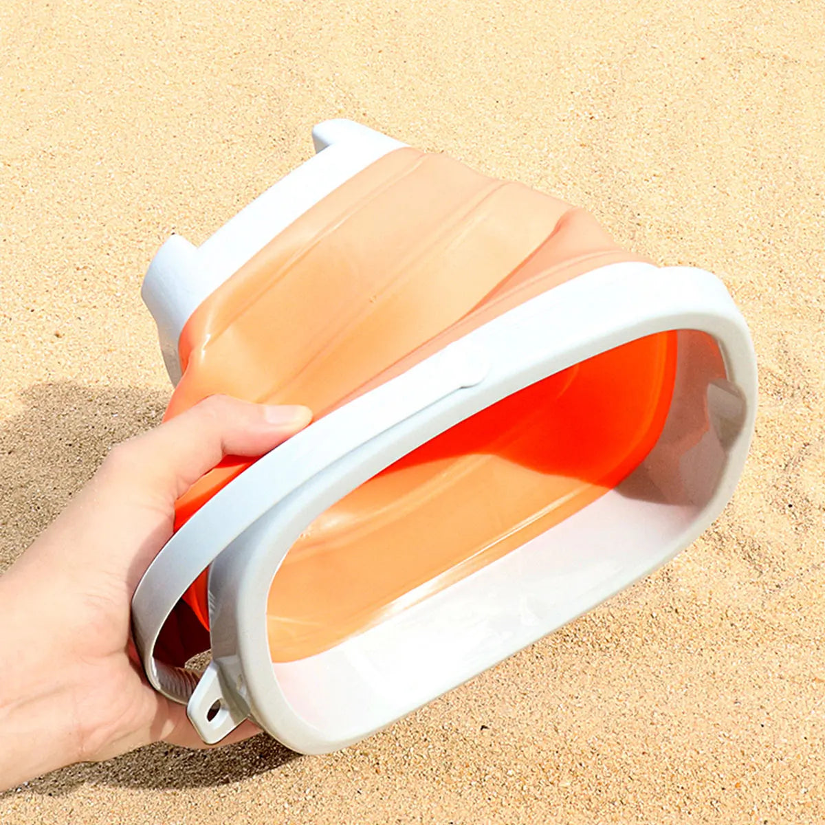 1/2PCS Children Beach Shovel or with Folding Bucket Kid Sand Pointed Toy Outdoor Play Water/Snow Game Summer Winter Gift