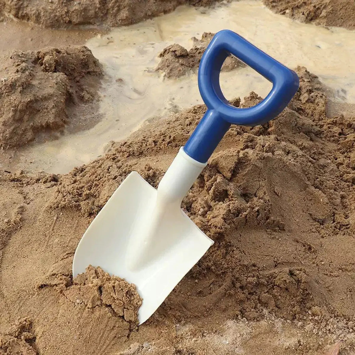 1/2PCS Children Beach Shovel or with Folding Bucket Kid Sand Pointed Toy Outdoor Play Water/Snow Game Summer Winter Gift