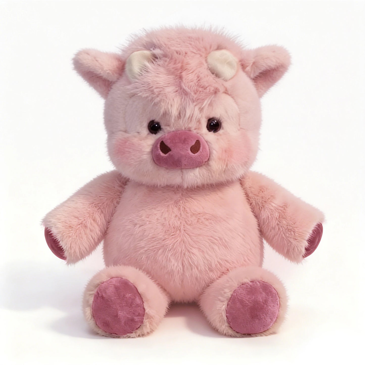 30/40cm Cute West Highland Calf Plush Toys Creative Run Fast Cartoon Soft Stuffed Animal Babys Appease Doll Pendat for Kid Gifts