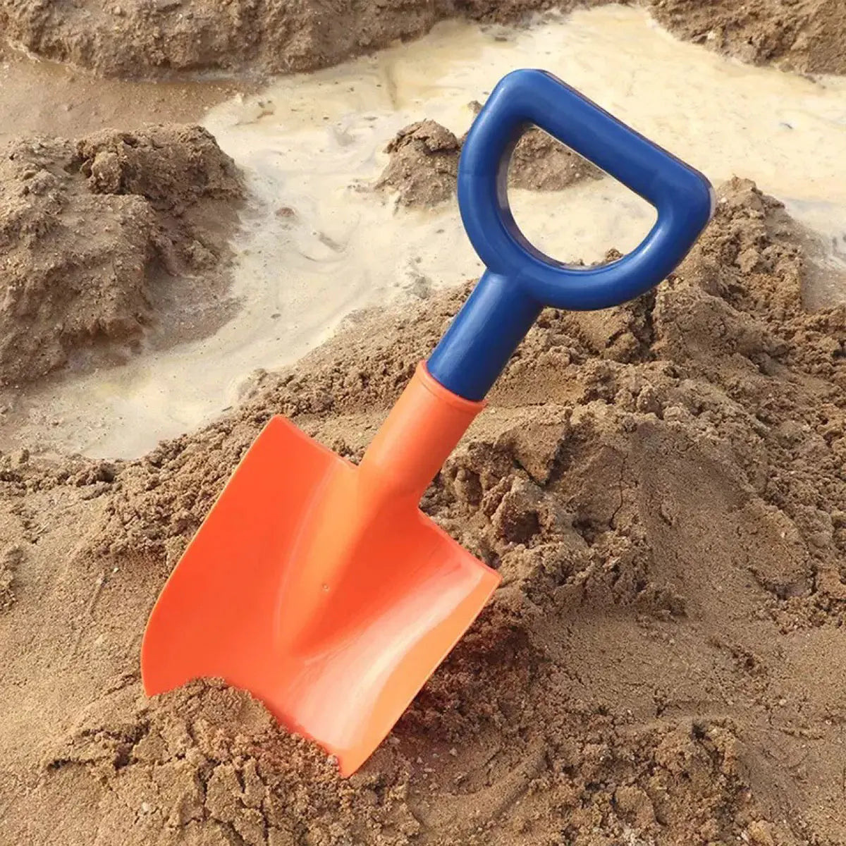 1/2PCS Children Beach Shovel or with Folding Bucket Kid Sand Pointed Toy Outdoor Play Water/Snow Game Summer Winter Gift